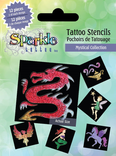 Tattoo Stencils Mystical Collection