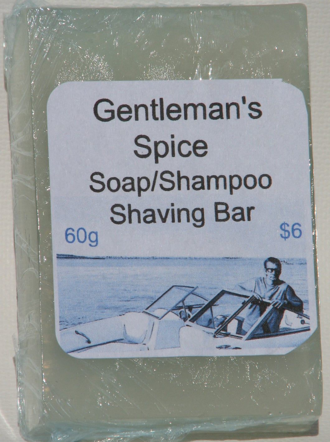 Gentleman's Spice  Soap/Shampoo/Shaving Bar 60g